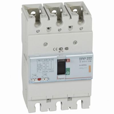Wyłącznik DPX3 250 3P 200A 25Ka 420208 LEGRAND (420208)